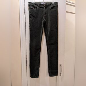 Diesel Green Velvet Skinny Jeans,30/33
